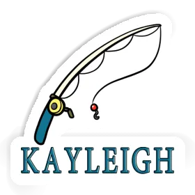 Kayleigh Sticker Fishing Rod Image