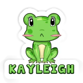 Frog Sticker Kayleigh Image