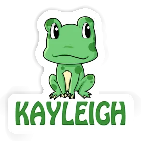 Kayleigh Sticker Frog Image