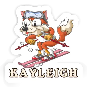 Sticker Kayleigh Skier Image