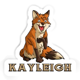 Aufkleber Fuchs Kayleigh Image