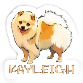 German Spitz Sticker Kayleigh Image