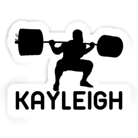 Kayleigh Sticker Weightlifter Image