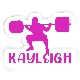 Kayleigh Sticker Weightlifter Image