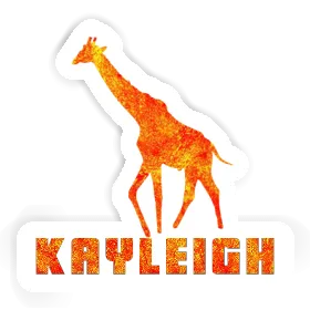 Kayleigh Autocollant Girafe Image