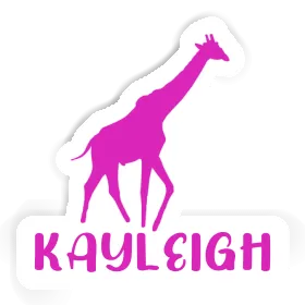 Autocollant Girafe Kayleigh Image