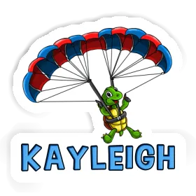 Aufkleber Gleitschirmpilot Kayleigh Image