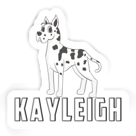 Sticker Great Dane Kayleigh Image