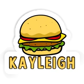 Hamburger Sticker Kayleigh Image