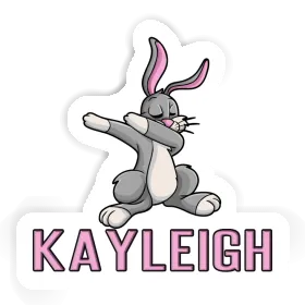 Sticker Kayleigh Dabbing Rabbit Image