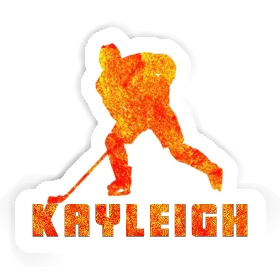 Kayleigh Autocollant Joueur de hockey Image