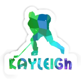 Autocollant Joueur de hockey Kayleigh Image