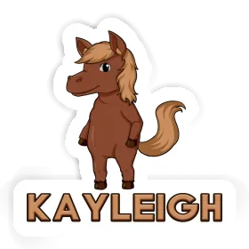 Sticker Pferd Kayleigh Image