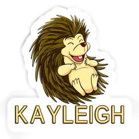 Hedgehog Sticker Kayleigh Image