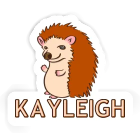 Kayleigh Sticker Hedgehog Image