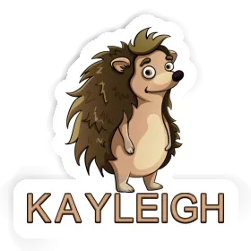 Kayleigh Sticker Standing Hedgehog Image