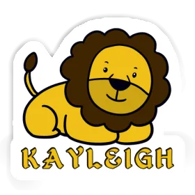 Sticker Kayleigh Lion Image