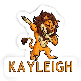 Sticker Kayleigh Dabbing Lion Image