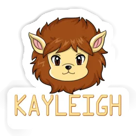 Kayleigh Sticker Lion Image