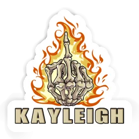 Sticker Middlefinger Kayleigh Image