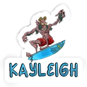 Kayleigh Sticker Wellenreiter Image