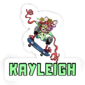 Kayleigh Sticker Skateboarder Image