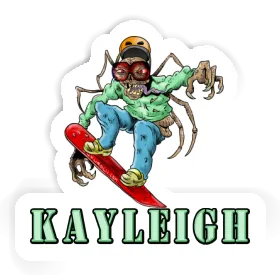 Kayleigh Sticker Snowboarder Image