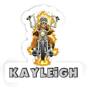 Autocollant Kayleigh Motocycliste Image