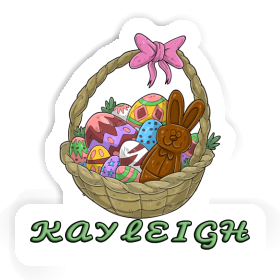 Easter basket Sticker Kayleigh Image