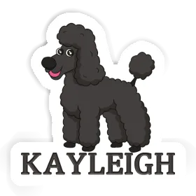 Poodle Sticker Kayleigh Image