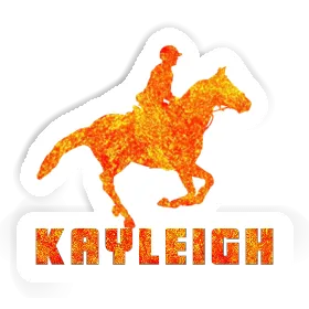 Sticker Horse Rider Kayleigh Image