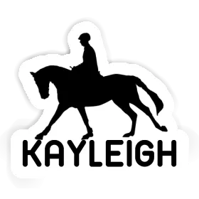 Kayleigh Sticker Horse Rider Image