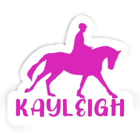 Horse Rider Sticker Kayleigh Image