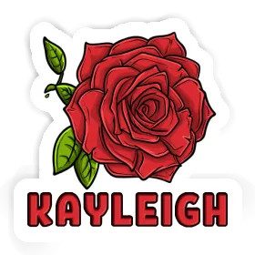 Kayleigh Autocollant Rose Image