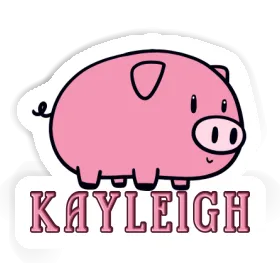 Sticker Kayleigh Pig Image