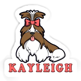 Sticker Shih Tzu Kayleigh Image