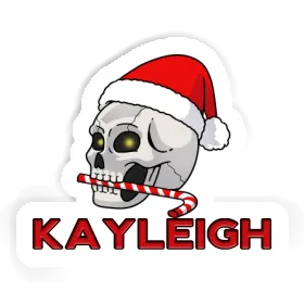 Sticker Christmas Skull Kayleigh Image