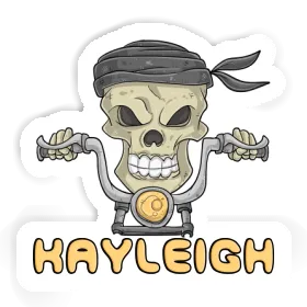 Sticker Kayleigh Motorcycle Rider Image