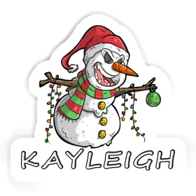 Kayleigh Sticker Bad Snowman Image