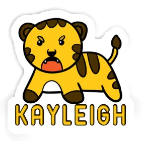 Sticker Kayleigh Baby Tiger Image