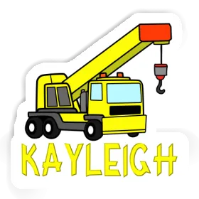 Kayleigh Sticker Fahrzeugkran Image