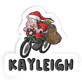 Sticker Kayleigh Bicycle Rider Image