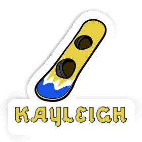 Sticker Kayleigh Wakeboard Image