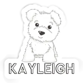 Aufkleber Kayleigh Westernhund Image