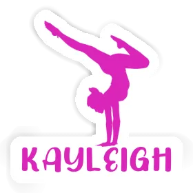 Yoga Woman Sticker Kayleigh Image