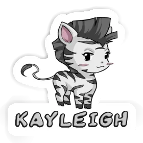 Kayleigh Sticker Zebra Image