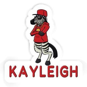 Kayleigh Autocollant Zebra Image