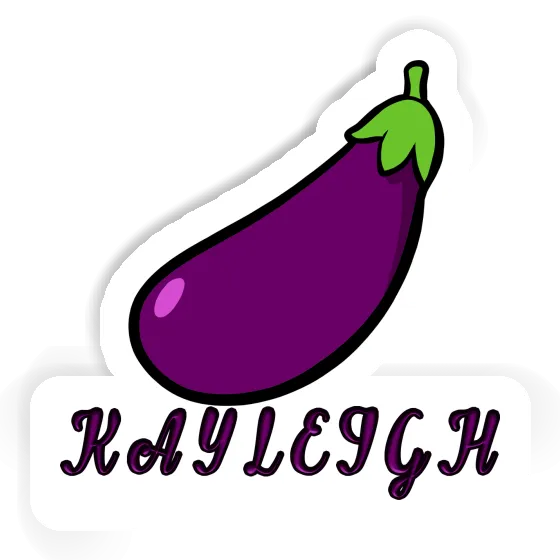 Sticker Aubergine Kayleigh Gift package Image