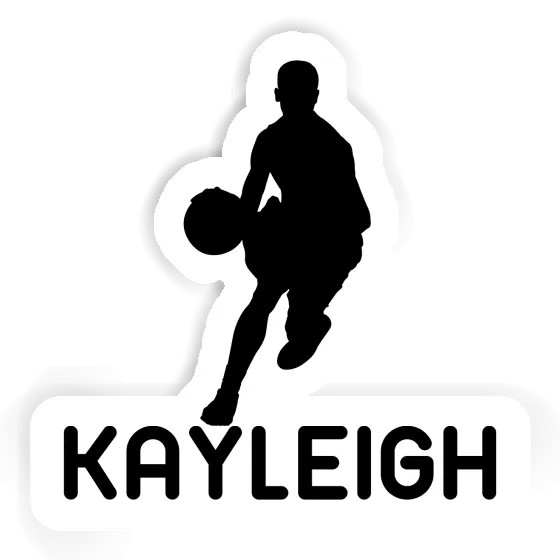 Autocollant Kayleigh Joueur de basket-ball Laptop Image