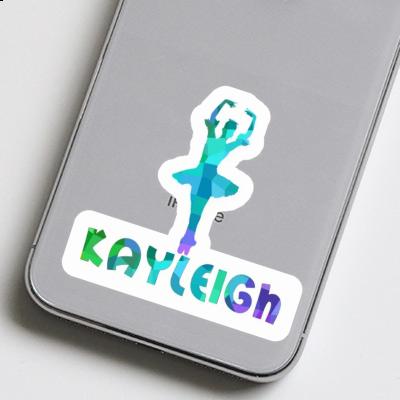 Sticker Kayleigh Ballerina Laptop Image